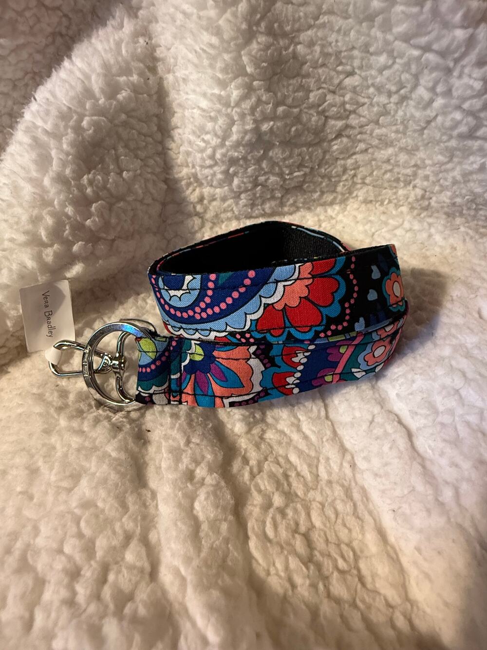 Vera Bradley Wide Lanyard - Haymarket Paisley